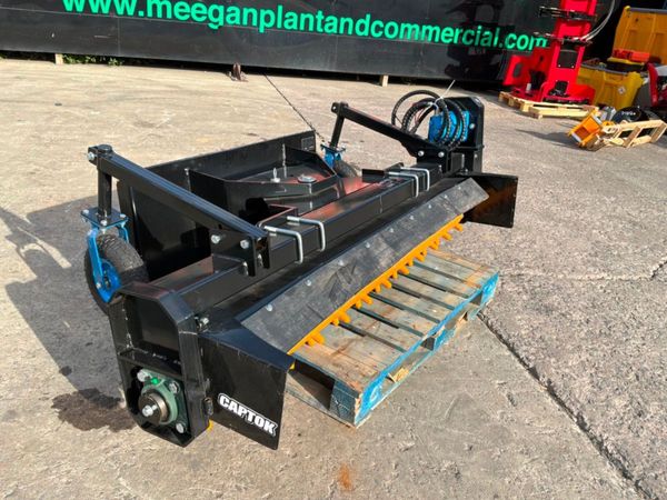 New / unused skid steer power rake / conditioner.. 393344390
