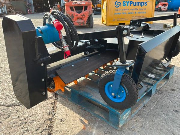 New / unused skid steer power rake / conditioner.. 393344397