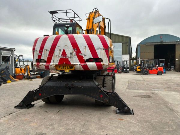 2007 JCB JS 160 rubber duck / wheeled excavator..1 393339074