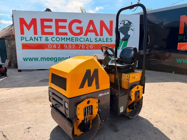 2022 Mecalac TV800 Twin Drum Roller ...633 hours 393837367