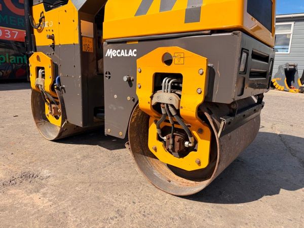 2022 Mecalac TV800 Twin Drum Roller ...633 hours 393837374