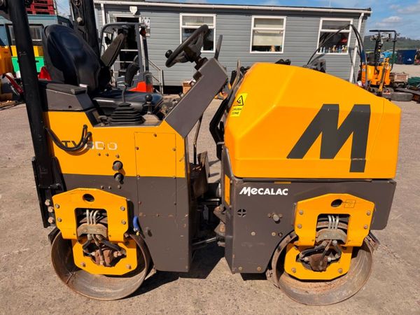 2022 Mecalac TV800 Twin Drum Roller ...633 hours 393837376