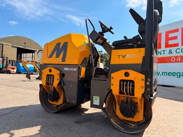 2022 Mecalac TV800 Twin Drum Roller ...633 hours 393837387