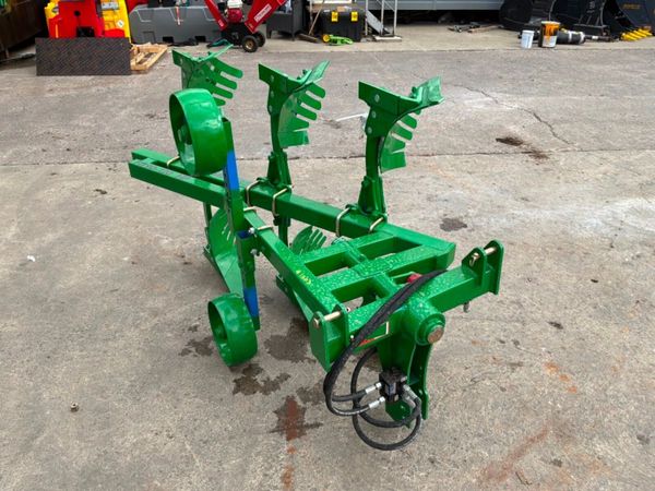 3 Furrow Reversible Plough...1303....Harrow 394262649