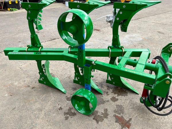 3 Furrow Reversible Plough...1303....Harrow 394262655