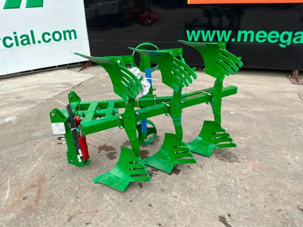 3 Furrow Reversible Plough...1303....Harrow 394262660