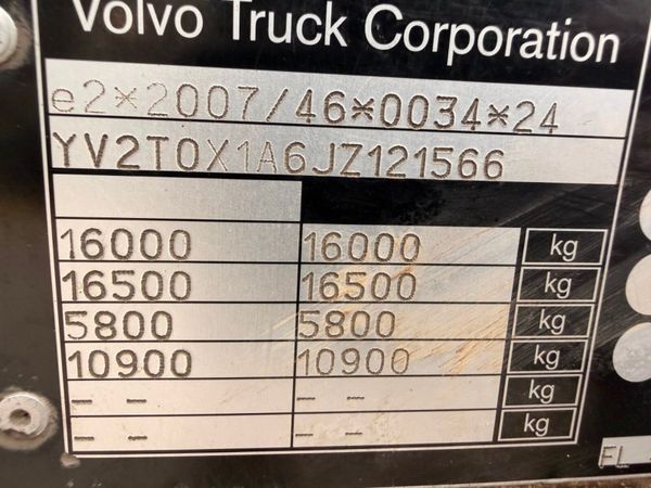 2018 Volvo FL250 Johnston VT651 Road Sweeper 394274691