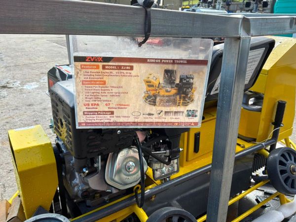 concrete Ride On Power Float Lifan Engine....4835 394274621