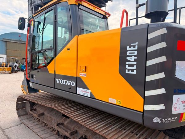 2022 Volvo EC140EL digger excavator 13 ton , 14 to 394575917