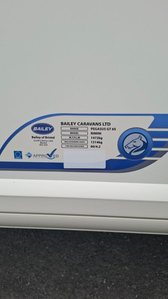 Bailey Pegasus Rimini 4 Berth With 2 Fixed Beds 395172066