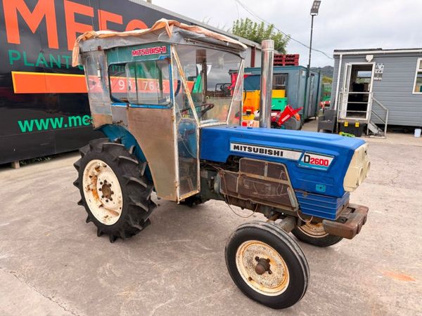 Mitsubishi D2600 compact garden tractor ...2,700 h 395189643
