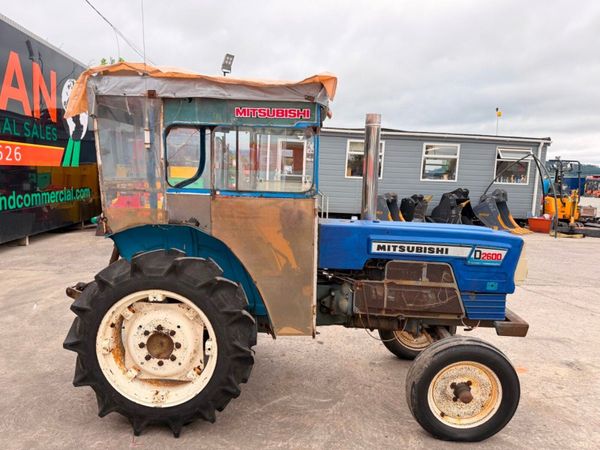 Mitsubishi D2600 compact garden tractor ...2,700 h 395189644