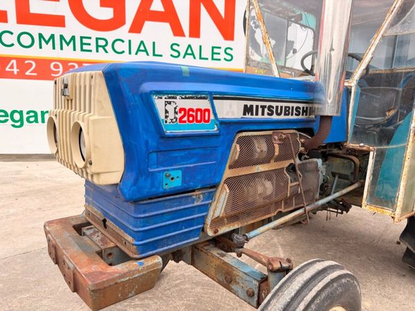Mitsubishi D2600 compact garden tractor ...2,700 h 395189639