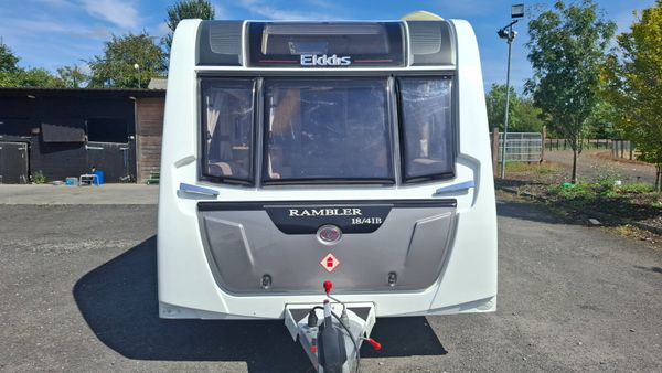 Elddis Rambler 554 End Bedroom 395194659