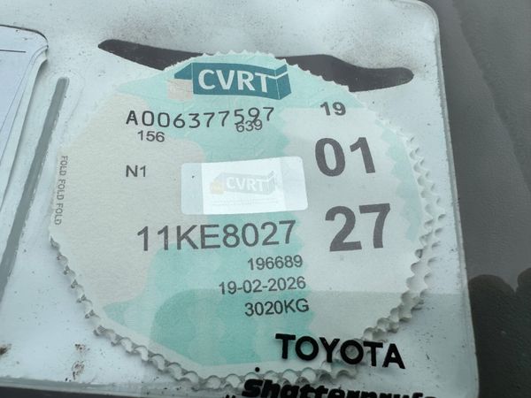 Toyota Hilux 2011 2.5 D-4D HL3 4WD 120BHP 4 4DR 395262105
