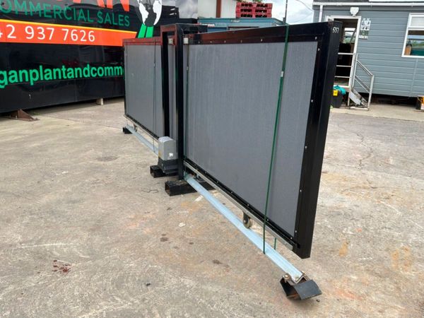 New / unused 16ft composite electric sliding gate. 395482358