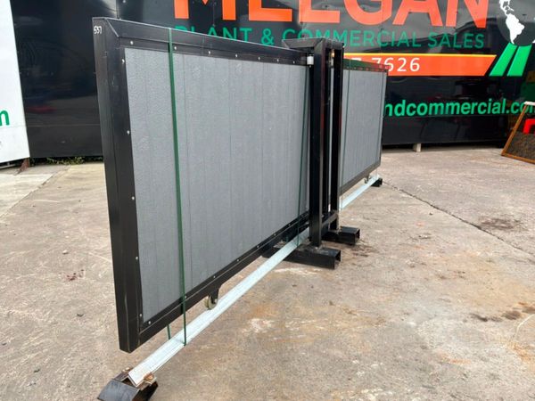 New / unused 16ft composite electric sliding gate. 395482367