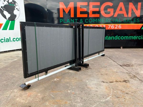 New / unused 16ft composite electric sliding gate. 395482369