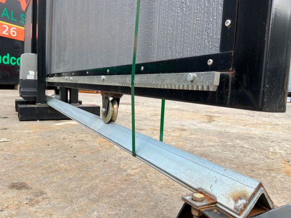 New / unused 16ft composite electric sliding gate. 395482372