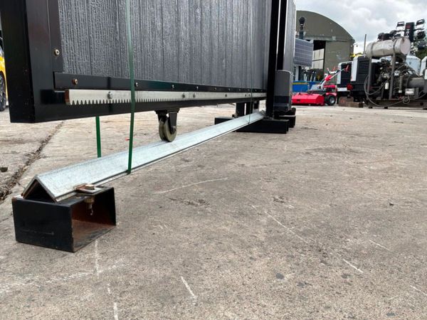 New / unused 16ft composite electric sliding gate. 395482375