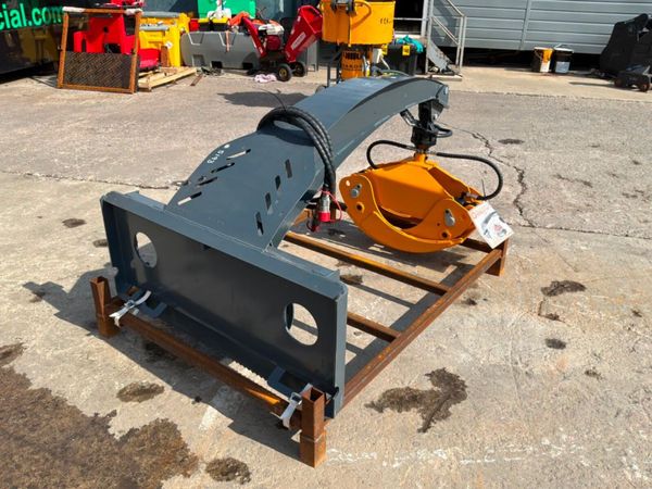 New / unused skid steer Log grapple grab attachmen 395580195