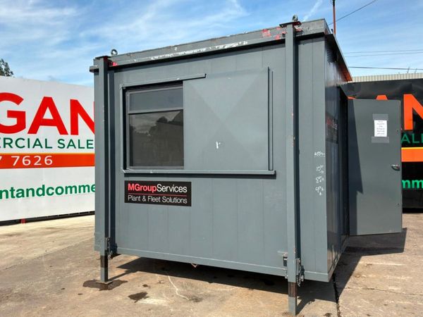 10 x 8  Vandalproof site cabin / home office.....8 395654251
