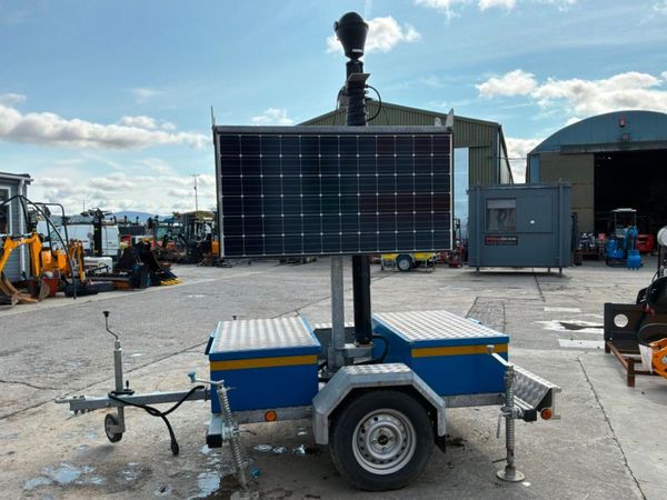 Bartco CCTV surveillance tower....solar platform.. 395656589