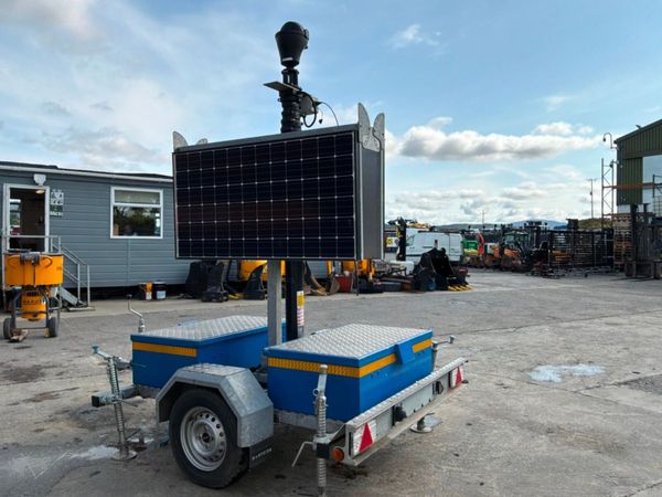 Bartco CCTV surveillance tower....solar platform.. 395656591