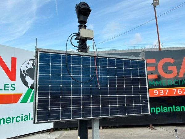 Bartco CCTV surveillance tower....solar platform.. 395656594