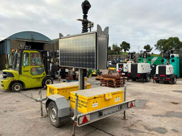 Bartco Solar ip powered cctv platform / tower trai 395656687