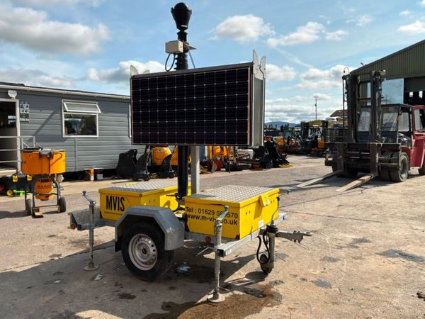 Solar power cctv surveillance tower / platform.. 395656603