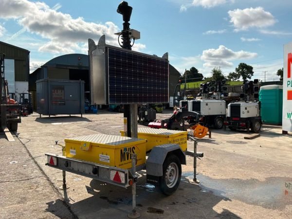 Solar power cctv surveillance tower / platform.. 395656606
