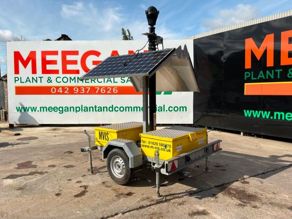 Solar power cctv surveillance tower / platform.. 395656629