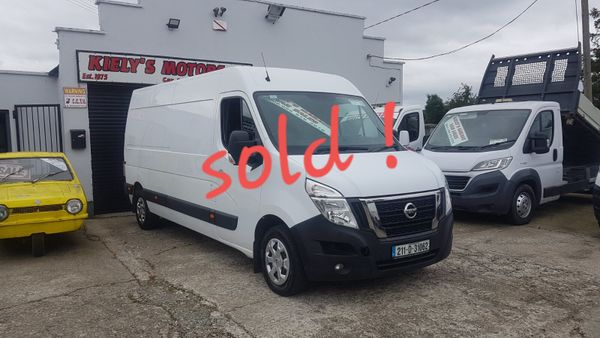 Nissan NV400 2021 L3 H2 135BHP VAT INVOICE 395662914