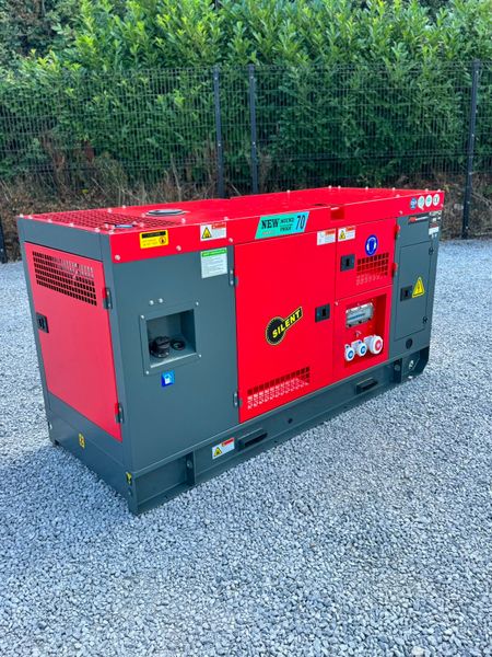 70kVA SILENT DIESEL GENERATOR – NEW / UNUSED