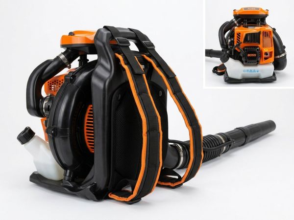 BOSS PETROL BACKPACK LEAF BLOWER – NEW, 3 of 4
