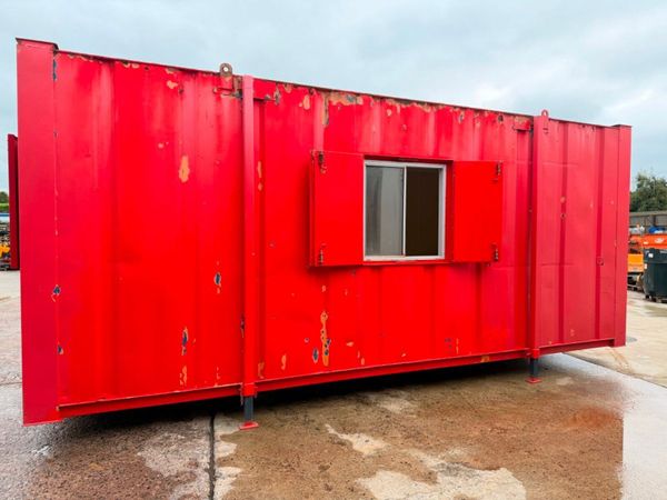 20 x 9 open plan site office....3911 395835967