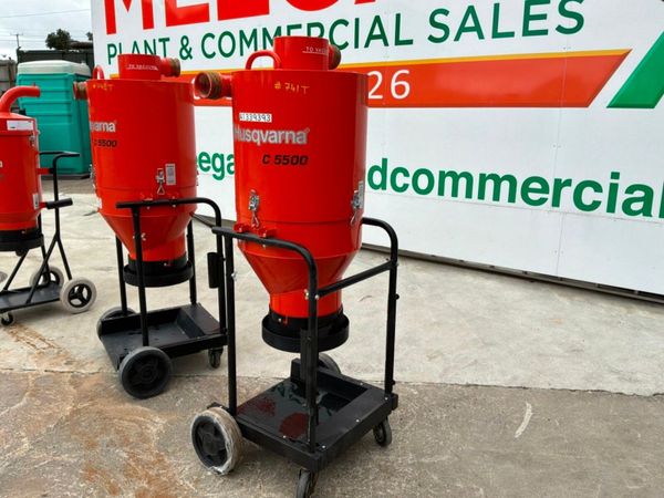 Husqvarna C5500 dust collector / filtration sepera 395990915