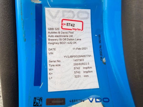 2009 Volvo FM 450 bhp 13 Litre hook loader 395997912