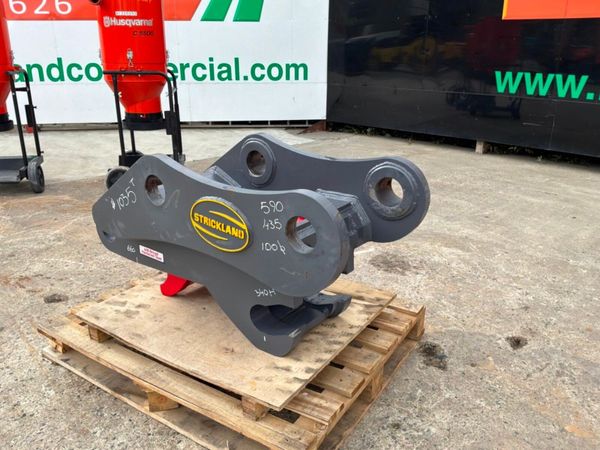 New / unused Strickland quick hitch...100mm pins.. 395916644