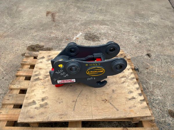 New / unused Strickland quick hitch...45mm pins... 395923706