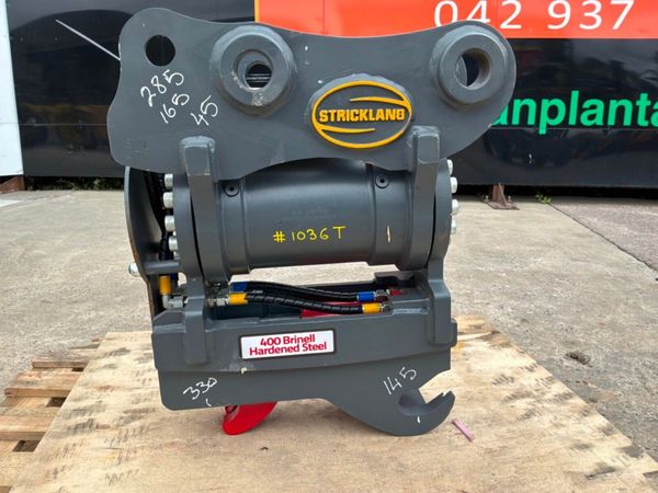 New / unused Strickland Tilting quick hitch....45m 396023301
