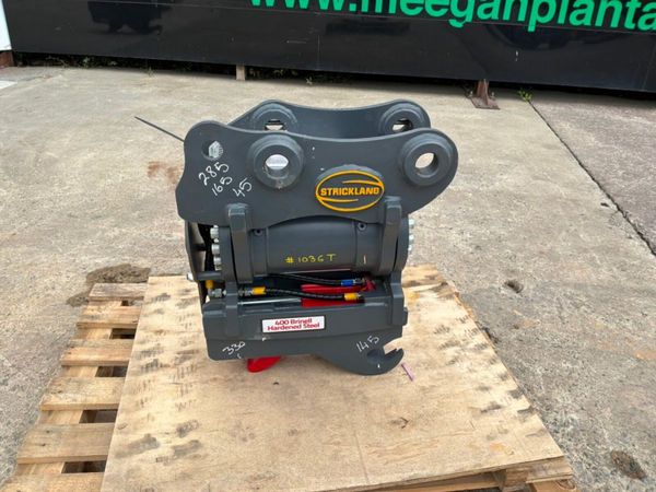 New / unused Strickland Tilting quick hitch....45m 396023323