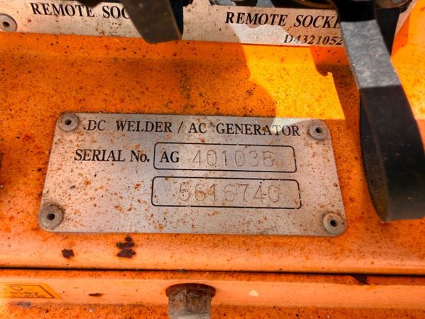 2013 ARC GEN - mobile welder ...NONE RUNNER..036 396023338