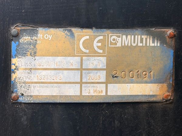 Mercedes-Benz Atego 1832 Hook Loader  Non Runner 396856051