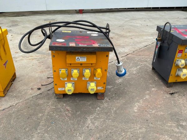 10kva distribution transformer boxes...240/110v... 397142478