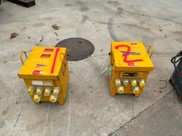 10kva distribution transformer boxes...240/110v... 397142488