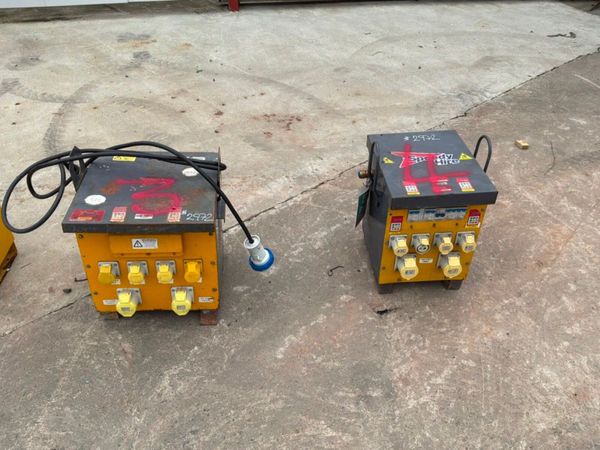 10kva distribution transformer boxes...240/110v... 397142491