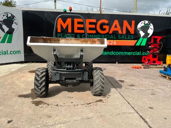 Terex 3 ton swivel tip dumper.....2754 hours....72 397117278