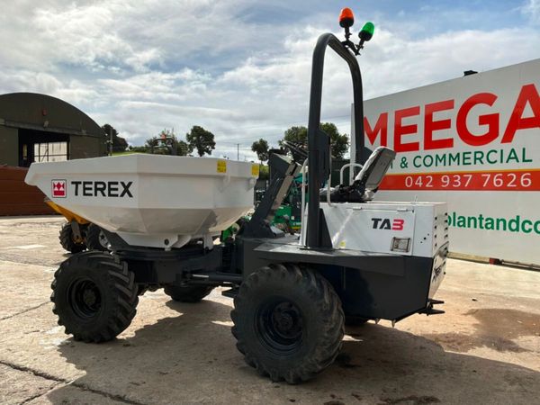 Terex 3 ton swivel tip dumper.....2754 hours....72 397117281